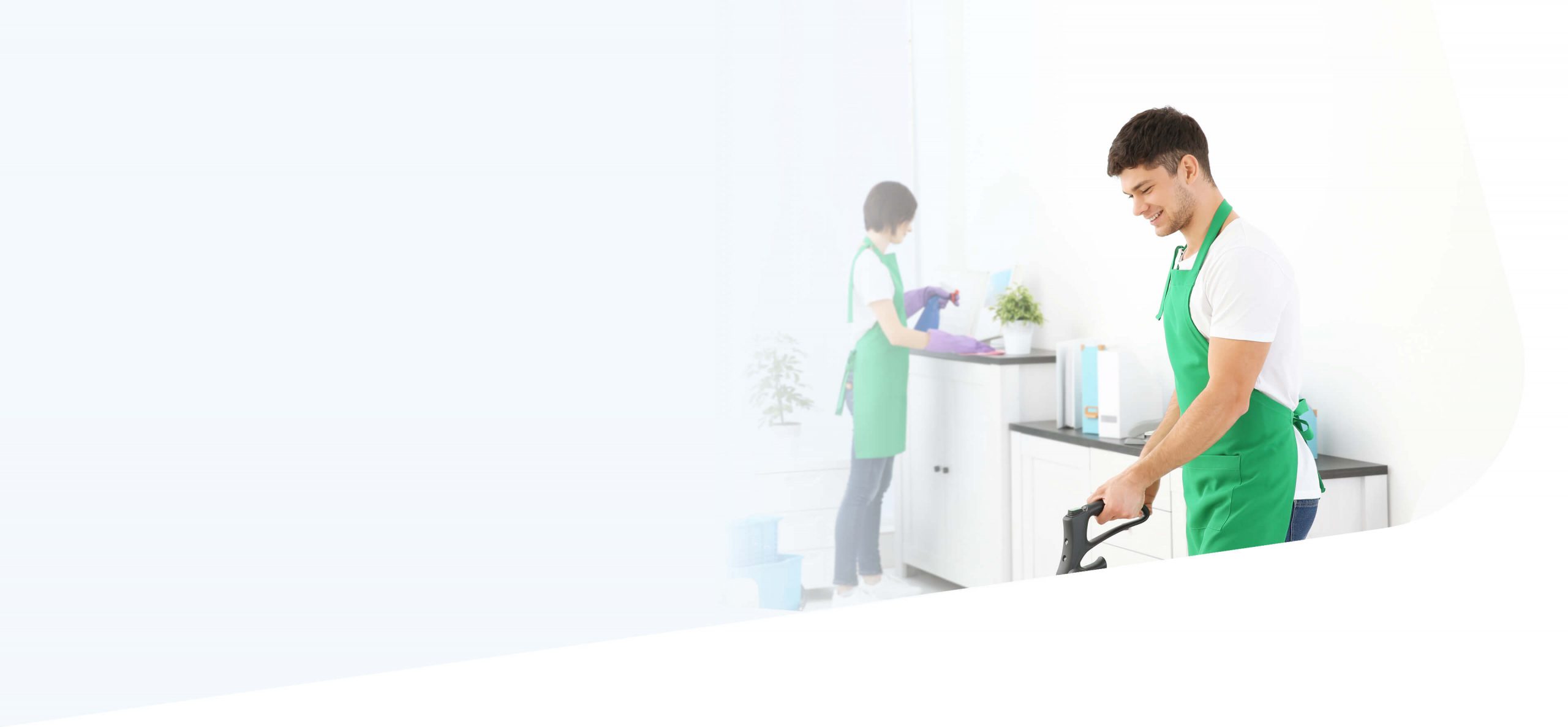 Professional end of lease cleaners preparing a Casey rental property for inspection